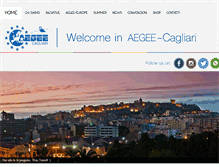 Tablet Screenshot of aegeecagliari.com